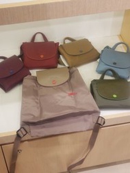 買2個95折 英國代購 英國直送 Longchamp LE PLIAGE Neo 彩扣 系列 多色 紫紅 酒紅 棗紅 卡其 摺疊包 尼龍 背囊 背包 後背包 小背囊 書包 背囊仔 尼龍包 返工袋 OL