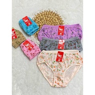 KATUN 3Pcs JM brand women's panties with screen printing J&M cotton screen-printed panties cotton ad