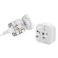 Embedded US 2 Pin To 3 Pin UK Converter Plug Adapter With 13A Fuse Protection