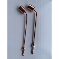1PCS Newest Brass Long Torch Tips with Big Nozzle for Jewelry Tool Goldsmith Little Torch Oxygen Wel