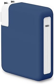 61W/67W Soft Silicone Charger Cover for MacBook Pro 14/13 inch 2022-2016 M2 M1 Chip A2779 A2442 A233