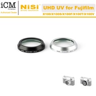 NiSi UHD UV for Fujifilm X100/X100S/X100F/X100T/X100V (Black / Silver )