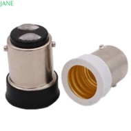 JANRY Lamp Holder, Socket Adapter Converter Halogen Light Base, Durable B15 to E12 E15D to E14 Screw Bulb LED Light Bulb Holder LED Saving Light