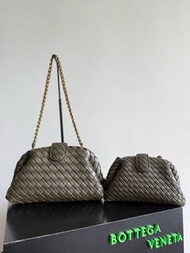 BV Bottega Veneta LAUREN 1980小號手拿包 雲朵包 綠色