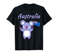 Australia Day Toddler Shirt Funny Koala Australian Flag T-Shirt