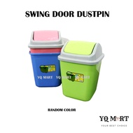 5L Swing Door Plastic Dustbin/Office Dustbin/Tong Sampah