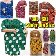 Batik Dress( 3XL- 6XL ) Super Big Size