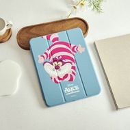 Disney Cats And Dogs-妙妙貓款搞怪吊掛強悍磁吸iPad三折保護殼