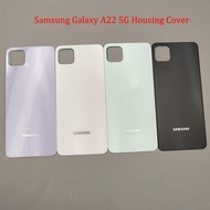Samsung Galaxy A22 5G A225 A226 Back Plastic Cover Rear Door Housing Case For Samsung A 22 A22 4g 5g Back Cover &amp;Logo
