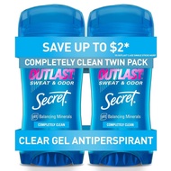 SecretOutlast Women's Antiperspirant and Deodorant，72Hourly anti-sweat and anti-odor，PH Balance Mine