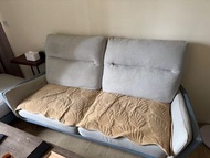 GAGU 雙人座沙發+可移動沙發 涼感布
