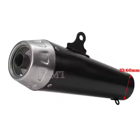 51mm 60mm Motorcycle Exhaust Pipe Escape Moto DB Killer Modified Pipe for R1 R6 Z750 800 MT09 TMAX 5