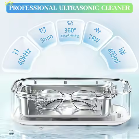 Ultrasonic Cleaner Ultrasound Glasses Jewelry Cleaner High Frequency Ultrasound Cleaning Bath Ultras