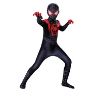 Xie Miles Morales Costume Spider-Man Costume Spiderman Black Spider Verses