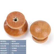 1 Pc Wood Kitchen Wardrobe Cabinet Cupboard Knobs Handles Drawer Pull Handle (minor defect) harga kos