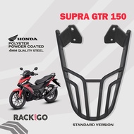 Honda Supra GTR 150 (Stay Grab/No Grab) Top Box Bracket - Laser Cut - GTR150 Bracket - GTR Bracket -
