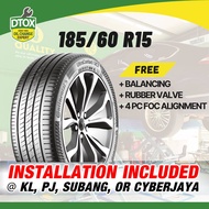 [Installation Provided] New Tyre 185/60R15 for Toyota Vios, Polo Honda city bridgestone michelin continental tayar