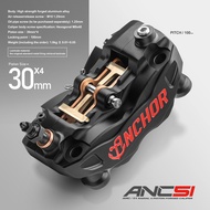 1.ปั้มเบรค ANCHOR ANC51 100mm งาน forged ขนาดลูกสูบ 30mm*4 ✅ คุณภาพดี ✅ เบรคดี✅เบรคหนึบ
