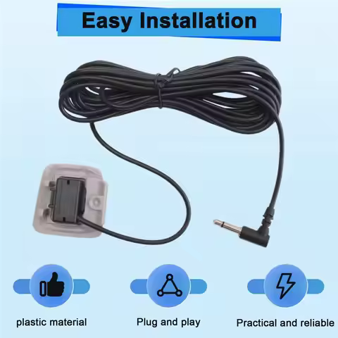 L08A-Car Audio Microphone 3.5Mm Plug Mic Stereo Wired External Microphone For BMW 1 Series F20 3XF30