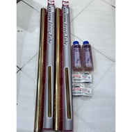 ‼️‼️100% ORIGINAL FRONT FORK INNER TUBE RXZ ORIGINAL KYB KAYABA SET FORK OIL / OIL SEAL 5F6-23145-00