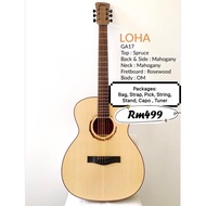 value Pack Loha GA17 Acoustic Guitar