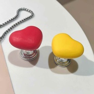 Creative Multicolored Heart-Shaped Toilet Flush Push Button -IP888