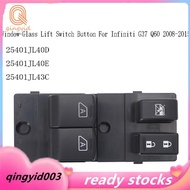 For  G37 Q60 2008- 2015 Glass Lift Switch Button 25401JL40D Power Window Control Switch 25401JL40E 2