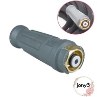 JONY Hose Plug Connector, Alloy with Sleeve Hose Plug Fittings, High Pressure Pipe Tip Repair Connec