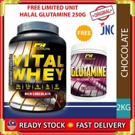 Whey Protein Halal – Vital Whey 2kg/4.41lbs Whey Isolate With 24g Protein 67 Servings - Fast Muscle 