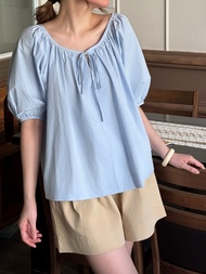 AOEM STUDIOS - CLARA TOP - ÁO TAY PHỒNG COTTON HÀN