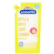 Kodomo Baby Bottle &amp; Nipple Cleanser Bottle and Refill Pack 600ml/650ml