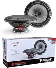 2 speakers FOCAL ACCESS 165AC 165 AC coaxial 2 way 16.5 cm 165 mm 6.5" diameter 60 watt rms 120 watt