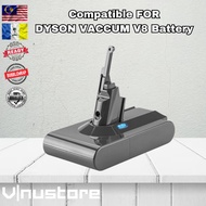Battery for Dyson V8 6000mAh Replacement Battery for Dyson V8 SV10 Compatible with V8 Animal V8 Fluf