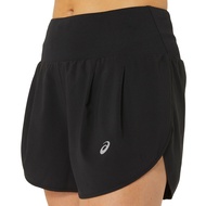 ASICS : 2012C965.001 ROAD 3.5IN SHORT WOMEN RUNNING ผู้หญิง กางเกงขาสั้น ของแท้ PERFORMANCE BLACK