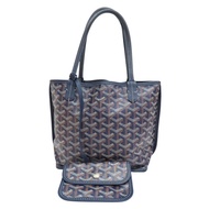 藍色 Goyardine 帆布 Anjou Mini 托特包【GOYARD 高雅德】 ANJOUSMINCG51