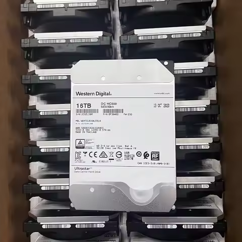 For WD 16TB hc550 WUH721816ALE6L4 Hard Disk Enterprise-class Mechanical Wave 16Tb Hard Disk SATA3 U