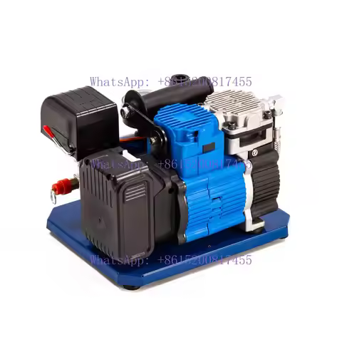 Rechargeable lithium battery air compressor, car mounted small portable air pump, no cylinder lithiu