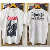 Dark.id - T-shirt Music T-shirt Dom War Crimes Metal/Men's Punk Metal T-shirt/Women's Metal T-shirt/