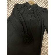 prelove blouse hitam