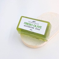 FRESH OLIVE HANDMADE GLYCERINE SOAP BAR - THE SOAP CELLAR