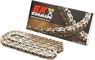 EK Chain, Euma Chain, Motorcycle Chain, 520RRS Gold, 4.1 gal (148 L) SKJ (Semi Press Clip Joint), NX