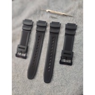 RUBBER STRAP CASIO AE1000 AE 1000 AE-1000 ORIGINAL WATCH STRAP