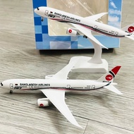 Boeing 787 Dreamliner Biman Bangladesh Airlines aircraft model 1:400 scale - Sharp details, with dis
