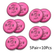 2/10Pcs 3M 2097 Cotton Particulate Filter P100 for 6200 6800 7502 Using Respirator Series