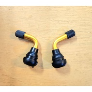 Electric Bike Tubeless Valve Bent Tubeless Rubber Valve/
