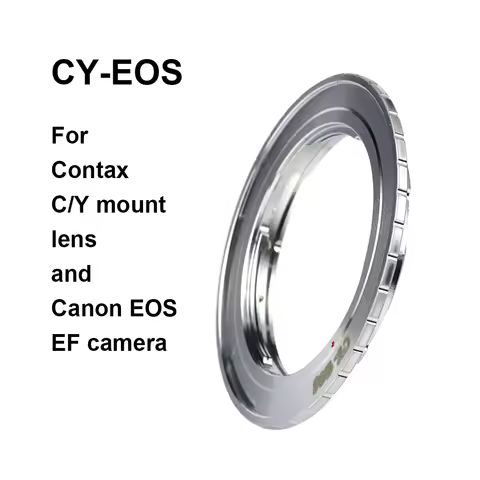 CY-EOS For Contax/Yashica CY mount Lens - Canon EOS EF Mount Adapter Ring CY-EF C/Y-EF for Canon 5D 