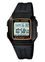 นาฬิกา รุ่น CASIO นาฬิกาข้อมือผู้ชาย สายหนัง รุ่น F-200W-1A F-200W-9A F-201WA-1A F-201WA-9A ของใหม่ข