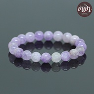 อาเป่า หินลาเวนเดอร์อเมทิสต์ Amethyst Lavender ขนาด 10 มิล คัดหิน พลอยจำปาศักดิ์ พลอยสีดอกตะแบก หินแ