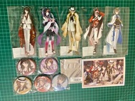 新品 彩虹社 en 🌈 Luca Kaneshiro Ike Eveland Shu Yamino Vox Akuma Mysta Rias 立牌 徽章 明信片 特典 First Step Goods