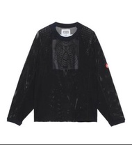 C.E Cav empt mesh raglan long sleeve黑色 L Opoism Beams Needles